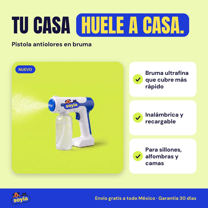 Pistola antiolores en bruma Soyia
