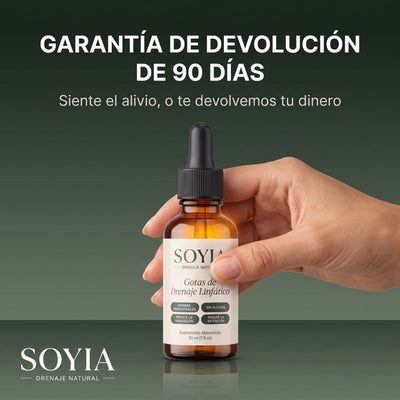 Soyia™ | Gotas de Drenaje Linfático