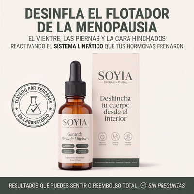 Soyia™ | Gotas de Drenaje Linfático