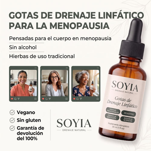 Soyia™ | Gotas de Drenaje Linfático
