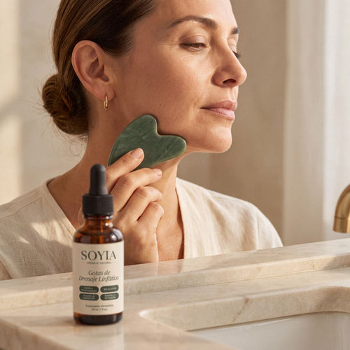 Gua Sha de Piedra Verde